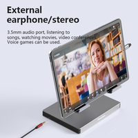 Convertisseur de logo personnalisé 8 en 1 USB C Multiport, nouvel arrivage, hub USB C 8 en 1 avec support pliable pour iPad Pro, tablette Android