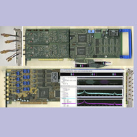 OEM / ODM Enregistreur transitoire A/D 4 canaux avec 2 numériseurs, Carte PCI 14 bits MI.4022 DAQ Installation facile