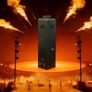 उच्च गुणवत्ता वाले लौह dmx512 5-चैनल हेक्सागोनल लौ मशीन 300w एसी 110-220v चरण पाइरोटेक्निक प्रदर्शन के लिए - Product Image 2