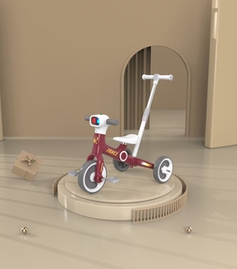Tricycle pliable à 3 roues unisexe <span class=keywords><strong>pour</strong></span> enfants, jouet à pédales en métal <span class=keywords><strong>pour</strong></span> bébés <span class=keywords><strong>de</strong></span> 2 à 6 ans, vente en gros d'usine <span class=keywords><strong>pour</strong></span> enfants - Product Image 1