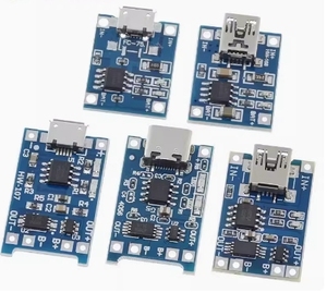 Módulo de Carga de Batería de Litio TP4056 1A, Puerto USB Tipo-C, Carga y Protección 2 en 1, Placa Cargadora de Iones de Litio TP-4056 - Product Image 5