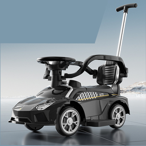 2025 <span class=keywords><strong>2</strong></span> bis 4 Jahre Baby Aufsitz-Spielzeugauto Kinderwagen Plastik Fußbetriebenes Großes Kinder-Schiebeauto mit Schiebegriff - Product Image 1