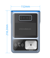Terminal de validation de billets de bus NFC intelligent, Android 14, EMV, Code QR, Collecte des tarifs, Montage sur véhicule, 4G LTE, GPS