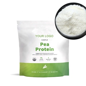 100% puro naturale Private Label a base vegetale idrolizzato biologico gusto personalizzato Non ogm vegano 80% 85% proteine di pisello Isolate in polvere - Product Image 2