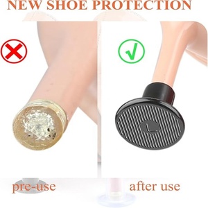 Protector de Tacón, Puntas de Repuesto, Protectores de Punta, Cubiertas de Punta en Forma de U, Transparentes, Antideslizantes, Anti-ruido, Protectores de Tacón Alto - Product Image 4