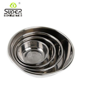 Fabrika kaynağı paslanmaz çelik kase melamin parçaları köpek kase - Product Image 2