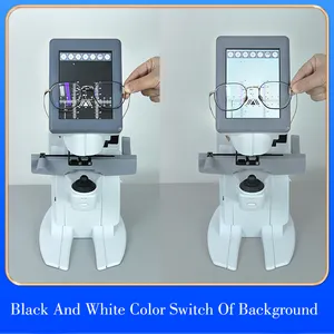 Otomatik kalibrasyon programı optik kullanımı ile optometri ekipmanları otomatik dijital Lensmeter UV ölçümü