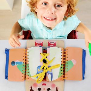 Libro Sensorial Montessori para Niños Ocupados, Juguetes Educativos para Autismo, Libros de Cartón 3D para Bebés, Niños y Niñas - Product Image 5