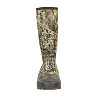 En plein air hommes Cheville Ajustement Isolé Camo Chasse Bottes En Caoutchouc Imperméables