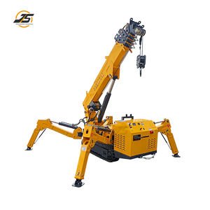 Gru a ragno da <span class=keywords><strong>3</strong></span> tonnellate per progetti di sollevamento e costruzione di carichi pesanti con certificazione CE & EPA - Product Image 4