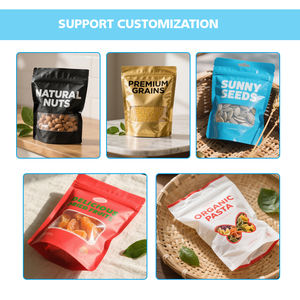 공장 맞춤형 친환경 재활용 그라비어 프린트 스탠드업 파우치 식품 안전 방습 과일 포장 - Product Image 6