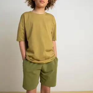 Fabrik individuell günstig Großhandelspreis Kinder Kapuzen-T-Shirt
