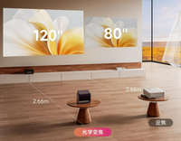 Projecteur DLP laser tricolore 4K Dangbei S7 Ultra Max original, 5800CVIA, Android, 8 Go de RAM, 128 Go de stockage, home cinéma intelligent