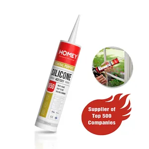 Homey 300ml sliding window acetoxy acetic silicone sealant suppliers price