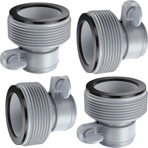 Adaptateur de tuyau de <span class=keywords><strong>piscine</strong></span>, connecteur de type B, <span class=keywords><strong>kit</strong></span> pour piscines <span class=keywords><strong>Intex</strong></span>, adaptateur de 1,25 pouce à 1,5 pouce - Product Image 1