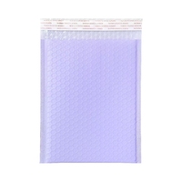 Enveloppes d'expédition durables en poly violettes écologiques étanches à bulles pour l'emballage express de vêtements