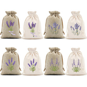 Yiwu nouveau sac cadeau lavande stockage cordon Bundle poche bijoux emballage sac lin Bundle poche - Product Image 4