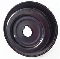 Pièces de moteur de camion durables, poulie de pompe à eau à 1/2/3/4 rainures pour courroie trapézoïdale