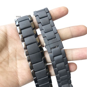 Correa de cerámica mate de 18/20/22mm para <span class=keywords><strong>Samsung</strong></span> Galaxy Watch 4 Classic 42/46mm Active 2 Gear S3 pulsera para Huawei GT 2/<span class=keywords><strong>2E</strong></span>/Pro - Product Image 6