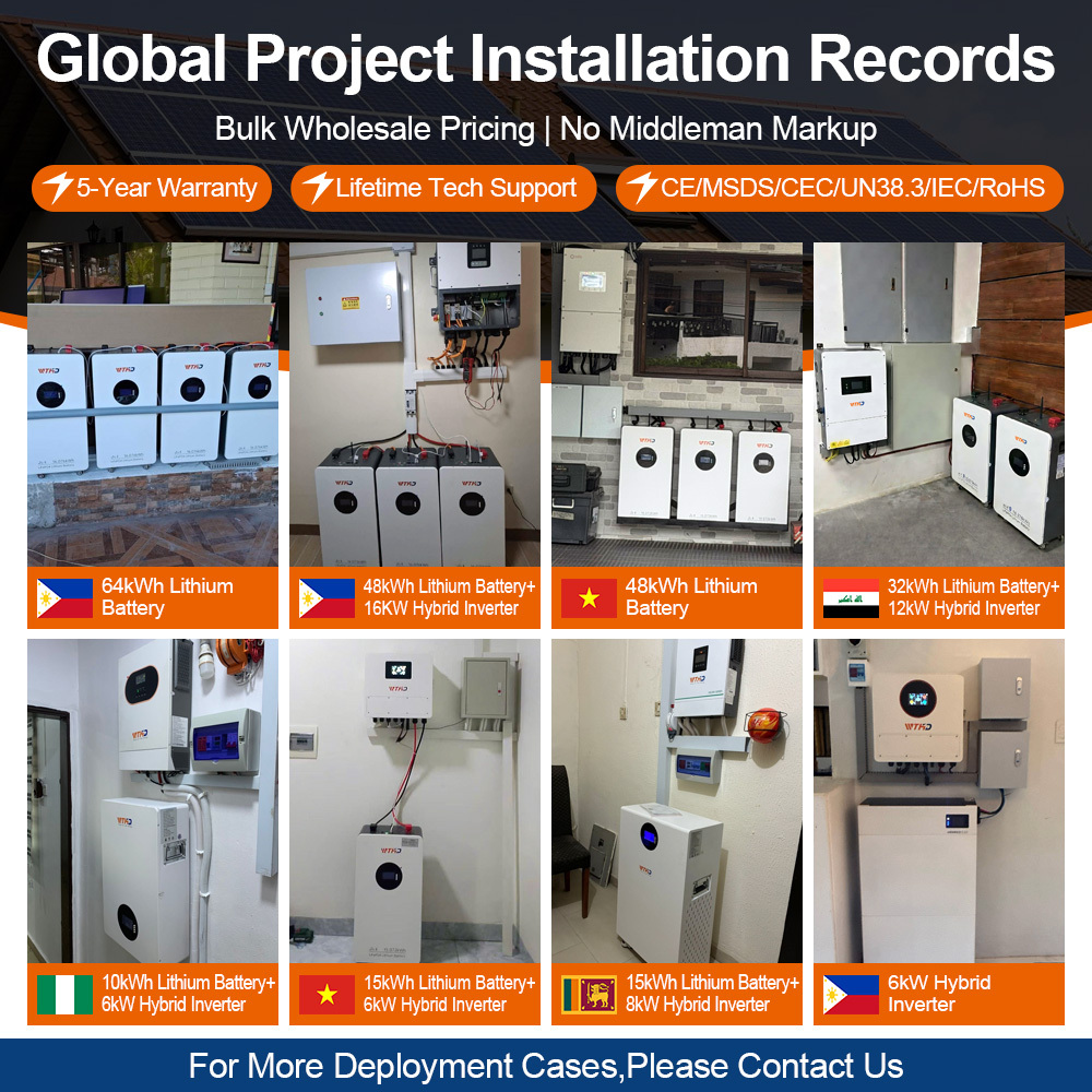 5kwh 10kwh 15KWH Vertical LiFePO4 Battery Solar Power System 48V 51.2V 100ah 200ah 280ah 314ah Lithium Ion Energy Storage · image 4