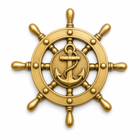 Badge métallique Chrome Hearts pour téléphone, épinglette en acier inoxydable avec texte personnalisé pour uniformes et événements d'entreprise