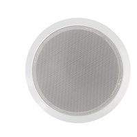 Haut-parleur de plafond 6 pouces, système de cinéma maison, 1,5 W/3 W/6 W, 100 V, haut-parleur de plafond avec dôme métallique ignifuge