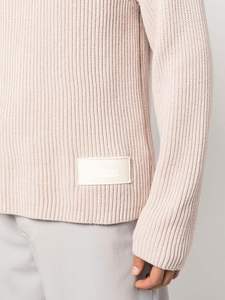 Suéter de punto de invierno de cuello alto informal personalizado para hombres, suéter de punto de lana y Cachemira de cuello alto de punto - Product Image 4