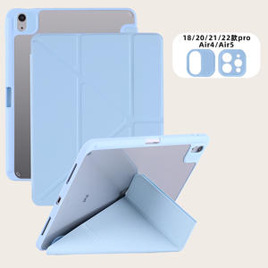 Étui rigide en plastique acrylique pour <span class=keywords><strong>iPad</strong></span> 10e génération Pro 12,9/10,2/12,9 pouces avec emplacement pour stylet et protection de l'appareil photo - Product Image 3