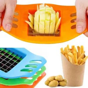Coupe-frites et légumes en acier inoxydable, hachoir à carottes, outils de cuisine faciles à utiliser, accessoires et gadgets - Product Image 1