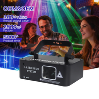 Effets lumineux variés, lumière laser RGB colorée, AC 90V 220V, alliage d'aluminium, métal, lumière de scène pour la maison, fête, DJ, discothèque, KTV, bar
