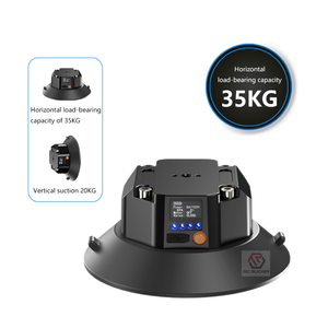 Soporte de Succión Impermeable IP56 de 4.5 Pulgadas, 25-30KG, M6 1/4"20 3/8"-16 para Palos de Selfie, Plataforma de Cámara, Gimbal, 1 4.5 Pulgadas El - Product Image 1