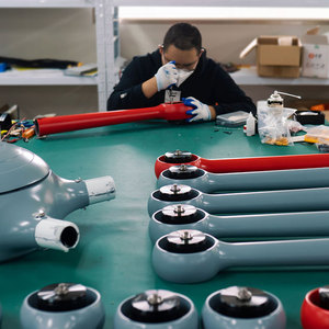 R350 Plus Xaviernex LiDAR Khung Gầm Robot 4 Bánh Điều Hướng Theo Dõi Khung Gầm Xe ROS AI - Product Image 4