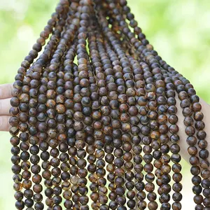 Cliobeads 8mm Braun matt Tibetischen dzi Achat runde perlen für schmuck machen natürlichen lose edelsteine