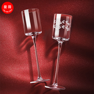 Verres à pied promotionnels sans plomb transparents, verres à jus, verres à vin, verres à cocktail, flûtes à <span class=keywords><strong>champagne</strong></span> - Product Image 5
