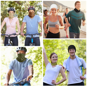 Đa Chức Năng Mùa Hè Ngoài Trời Ma Thuật Headscarf Cho Nam Giới Phụ Nữ Kem Chống Nắng Thoáng Khí Xe Đạp Vòng Cổ Cưỡi Mặt Nạ Làm Polyester - Product Image 5