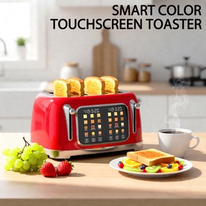Nueva Tostadora Digital Inteligente de 4 Rebanadas con Pantalla Táctil, Acero Inoxidable, Control de Tostado Variable, Eléctrica, para <span class=keywords><strong>Pan</strong></span>, Bagels y Waffles - Product Image 5