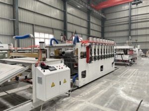 PVC bọt Bảng trang trí nội thất xây dựng Bảng điều khiển đồ nội thất vững chắc tủ bếp đùn làm dòng máy - Product Image 6