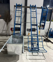 Élévateur de Matériaux Portable Compact 300 kg – Convoyeur Mobile et Alimentateur pour Grains