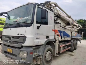 Usado Zoomlion Mercedes-Benz Diesel Bomba De Concreto Caminhão 11 Anos De Idade 47 Metros Horizontal Distância de Entrega 42 Metros Vertical - Product Image 5