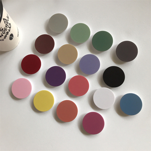 Wholesale High Quality Solid Color Mobile Phone Holder Griptok UV Print Phone Grip <strong>Poppings</strong> Phone <strong>Socket</strong> With Custom LOGO - Product Image 4