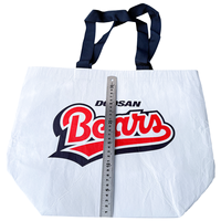 Sac en tissu de bouteille de Coca réutilisable de vente chaude RPET pour le roulement de charge pour l'épicerie en plastique de supermarché ou d'exposition