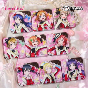<span class=keywords><strong>Wai</strong></span> Gua's Love Live Flower Series Badge ovale in latta Blind Box Pin Bag Prodotto in Cina - Product Image 3