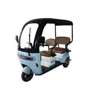 Nouveau modèle de scooter tricycle QIANGSHENG 2026 avec 2 sièges, moteur 48V 500W et toit - Product Image 1