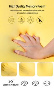 Coussin orthopédique en mousse à mémoire de forme pour les genoux, avec housse lavable, soutien pour les jambes, pour les dormeurs latéraux, la grossesse, la sciatique, les douleurs aux hanches et au dos - Product Image 4