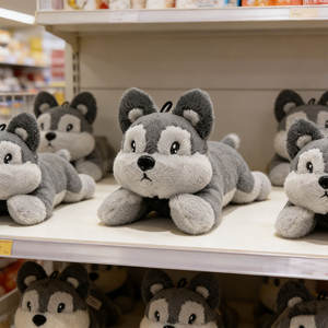 Oreiller en peluche lévrier respectueux de la peau mignon <span class=keywords><strong>chiot</strong></span> moelleux jouets les mieux fabriqués animaux en peluche pesés parfumés personnalisés - Product Image 5