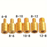Connecteur de support de canne à pêche pour filet de pêche, adaptateur de tête de filet à vis M6/M8/M10/M12, pièces de rechange pour épuisette de pêche
