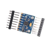 Módulo de Sensor Giroscópico de 3 Ejes GY-521 MPU6050 6DOF + Acelerómetro de 3 Ejes, Interfaz I2C para ESP32 STM32 Raspberry Pi