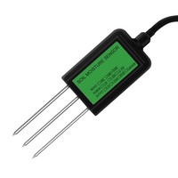 Capteur d'humidité du sol AICE TECH étanche DC4.5-30V IP68 Zigbee Uart Sdi12 4-20mA Rs485 3% de précision, garantie 1 an