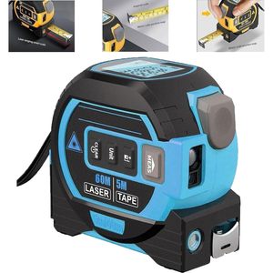3 ב 1 סרט לייזר נייד אינפרא אדום מדידה 40m refinder בקרת מרחק קו צלב אנכי - Product Image 2