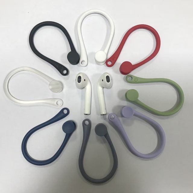 New Anti-Lost Silicone Waterproof Anti-Pilling Multi Colors Headset Ear Hooks Holder Earphone Earbuds Accessories